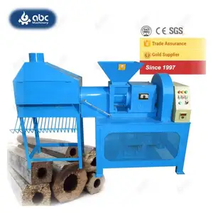 Corn Cob Cotton Stalk Rice Straw Charcoal Briquette Making Machine