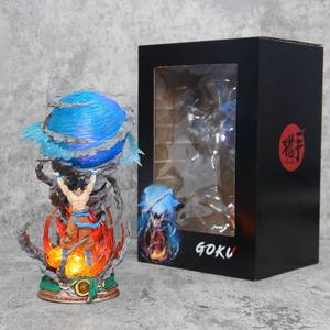2026 Neue ZT Dragon Ball Spirit Bomb Goku Hunter Figur mit Beleuchtung Premium-Statue Modell Sammlerstück Anime-Deko Großhandel - Product Image 5