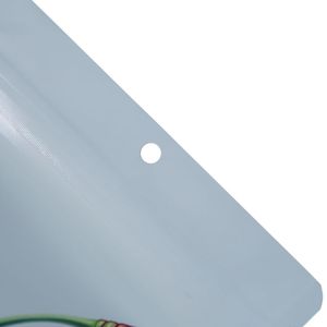 שקיות מיילר אטומות לריח, שקיות מזון מנייר אלומיניום, אריזות פלסטיק PE לבשר, ג'רק, פירות ים, חטיפים, חלב, מוצר בדרגת מזון, שקית 35 - Product Image 4