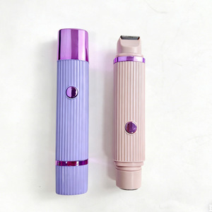 Depiladora eléctrica para afeitar el cuerpo, axilas y piernas, con batería recargable por USB, motor sin escobillas, color rosa, morado, lavanda - Product Image 1