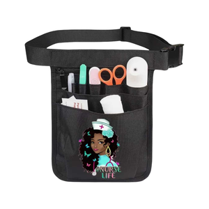 กระเป๋าจัดระเบียบเข็มขัดเครื่องมือพยาบาลอเนกประสงค์ผ้าออกซ์ฟอร์ดขนาด25*18ซม. กระเป๋าคาดเอวมีหลายช่องสำหรับพยาบาล - Product Image 1