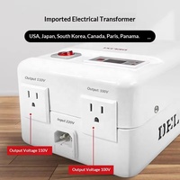 Transformateur domestique CDDZ-500W 220V/110V/100V vers 110V/220V Rectangulaire