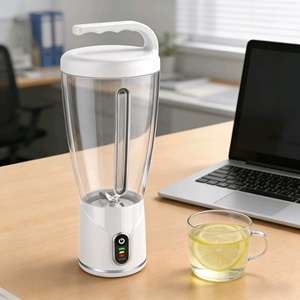 Licuadora Eléctrica Recargable USB de 1000 ml, Licuadora Portátil Inalámbrica Multifuncional para el Hogar con Picador Integrado - Product Image 1