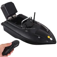 الذكية Cruice التحكم قارب طعم سمك مع المضادة للتصادم 2 المحركات ماء التعشيش قارب 500M (ضوء الليل)