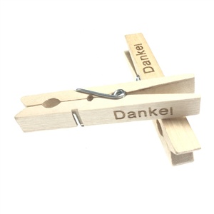 OEM Factory Decorative Bulk Wood Clothespins Wholesale Large <strong>Mini</strong> Bamboo Clip Hanging Craft Wooden Clothes <strong>Pegs</strong> - Product Image 3
