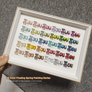 AILANUO Factory Supplier Beauty OEM/ODM Hot Sale Spring and Summer 2026 Trend Colors HEMA&TPO FREE Lumina Cat Eye Gel Polish - Product Image 1