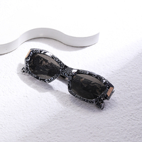 Conception personnalisée prix du fabricant lunettes de soleil en acétate UV400 avec logo et cadeau spécial lunettes de soleil