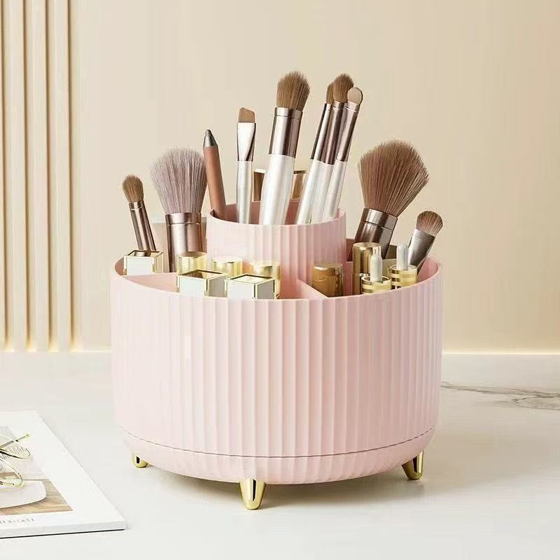 360° Rotating Makeup Pen Holder [Pink]