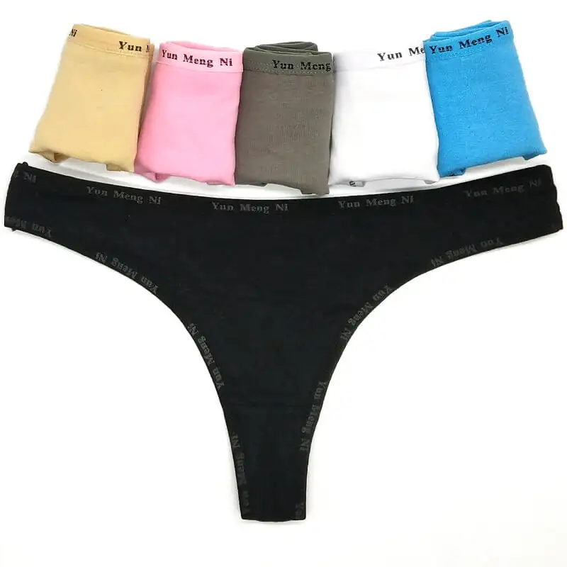 Yun Meng Ni Sexy Underwear Hot Sale Young TバックCotton Thongs Sexy Lingerie