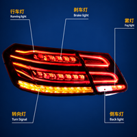 Feux arrière LED pour W212 2009-2016, kit de modernisation avec lentille transparente 6000K 36W, Plug & Play, remplacement direct, ensemble de feux arrière