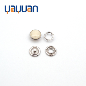 Chất Lượng Cao 11.5Mm Kim Loại Ngọc Trai Năm <span class=keywords><strong>Prong</strong></span> Cho Áo Sơ Mi <span class=keywords><strong>Snap</strong></span> Nút - Product Image 4