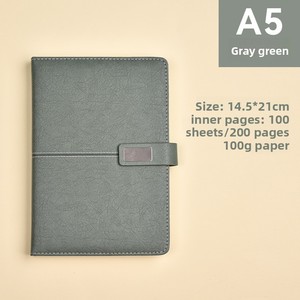 <span class=keywords><strong>Cuaderno</strong></span> <span class=keywords><strong>de</strong></span> Piel Sintética A5 con Hebilla, Personalizable con Logotipo, Agenda <span class=keywords><strong>de</strong></span> Negocios, Set <span class=keywords><strong>de</strong></span> Regalo con Caja <span class=keywords><strong>de</strong></span> Botella, Regalo <span class=keywords><strong>de</strong></span> Agradecimiento - Product Image 4