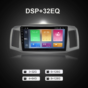 Android 11 marco estéreo Carplay Auto 8 Core para Jeep <span class=keywords><strong>Grandcherokee</strong></span> 2004-2007 Radio de coche 4G GPS reproductor Multimedia DSP IPS - Product Image 5