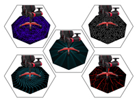 Tapis de souris de jeu en caoutchouc imprimé par sublimation personnalisé pour l'e-sport, antidérapant, écologique, en stock