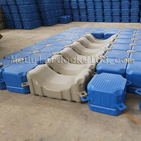Flotteurs de ponton en plastique de couleur personnalisée pour kits de quai flottant modulaire