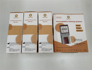 Analyseur d'hémoglobine pour enfants et adultes ONETECH, analyseur d'hémoglobine humaine avec bandelettes de test - Product Image 5