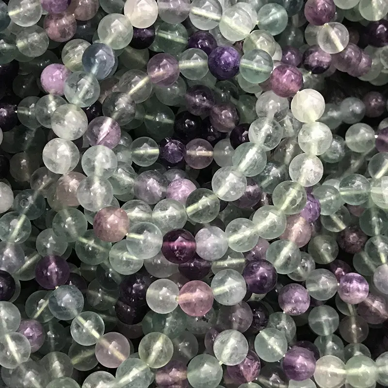 Çocuklar için 8mm boncuklu değerli taş bilezikler küçük boyutları kristal bilezikler