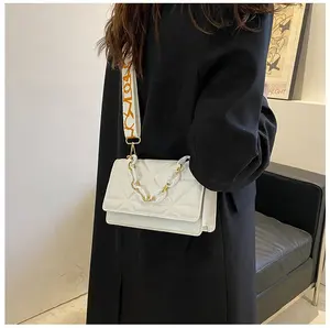 SWITEN 2023 Fashion Diamond Lattice Messenger Bag With Tassel Chain Women's Shoulder HandBags PU Ladies Bag