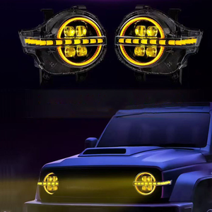 ไฟหน้า LED AURON 12V 60W 6000K 6000 ลูเมนส์ รุ่นใหม่ สำหรับ Tank 300 ปี 2021-2025 (ติดตั้งเพิ่มเติม/อัพเกรด) ควบคุมผ่านโทรศัพท์ ขายส่ง - Product Image 1
