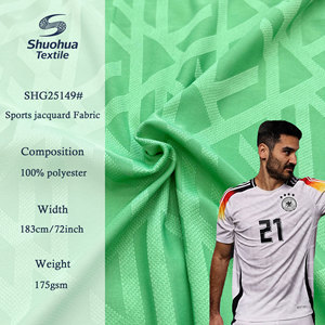 Tessuto <span class=keywords><strong>Jersey</strong></span> per Maglie 2024 Coppa Europea Germania Home Player Jacquard 100% Poliestere Bianco per Sublimazione - Product Image 5