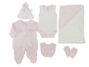 <span class=keywords><strong>Set</strong></span> regalo carino 6 pezzi per tutta la stagione vestiti di cotone per bambini 100% <span class=keywords><strong>set</strong></span> di benvenuto <span class=keywords><strong>nascita</strong></span> neonato - Product Image 2