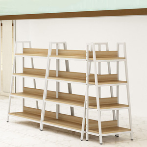 Giá để hàng trưng bày sản phẩm hai mặt tùy chỉnh Kainice, chất liệu sắt gỗ, kệ siêu thị, giá trưng bày mỹ phẩm - Product Image 6