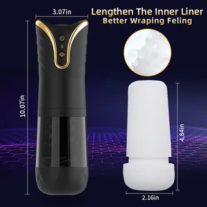 Elektrischer automatischer männlicher Mastur bator Saugen Penis massage gerät Realistische Vagina Stroker Maschine Mastur bator für Mann Sexspielzeug - Product Image 3