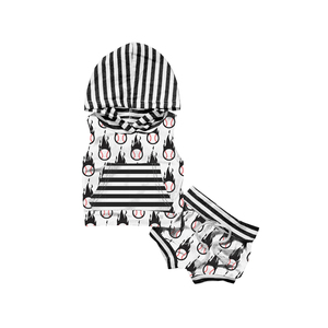 Ensemble de vêtements à capuche pour bébé garçon et fille, été, nouveau-né, unisexe, 2 pièces, TZ-121-ZXG - Product Image 5