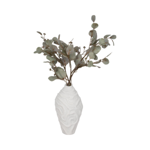 Vaso Minimalista in Resina, Forma Curva Contemporanea Ispirata ai Coralli Costieri, Decorazione per la Casa, Vaso per Fiori da Soggiorno - Product Image 2