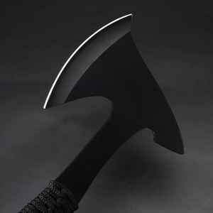 Strumenti personalizzati per esterni con Logo portatile piccolo <span class=keywords><strong>campeggio</strong></span> di sopravvivenza con ascia tattica in acciaio inossidabile - Product Image 3