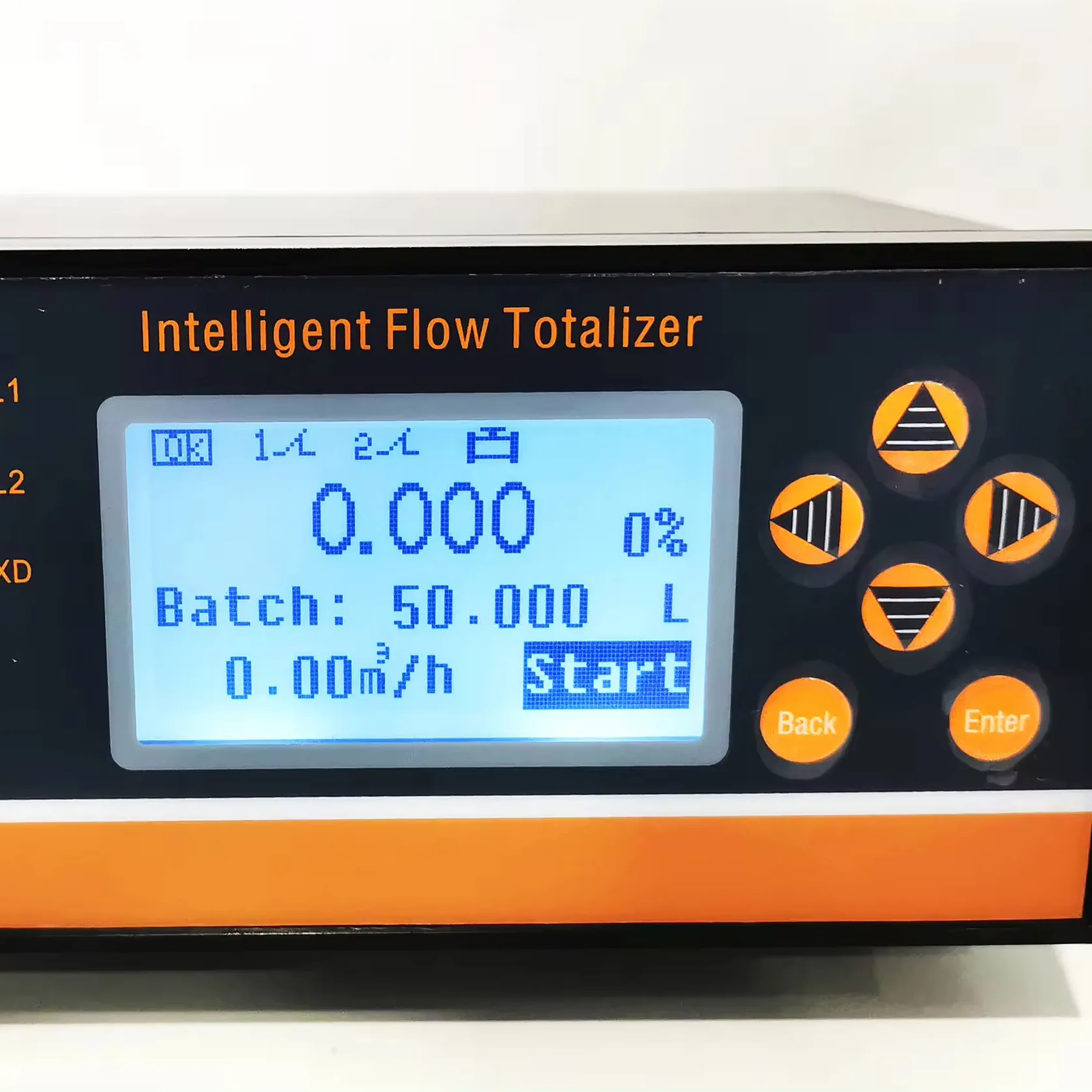 Quantitative Batch-Controller-Totalisator-Durchflussmesser-Digital-LCD-Anzeige