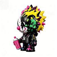 Figurine d'art promotionnelle personnalisable en PVC et ABS, Clown Chaos, boîte mystère, 8 cm, à collectionner pour garçons de 14 ans et plus