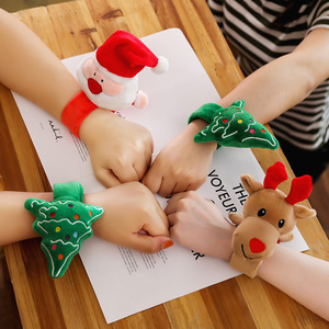 Unionpromo reindeer Christmas tree Santa plush sweet Bracelet child Christmas reindeer Bracelet Animal toy - Product Image 4