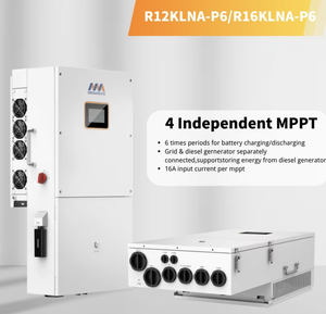 Onduleurs solaires hybrides Megarevo 8kW 10kW 12kW 16kW Monophasé Triphasé 120V 240V 48V Basse Fréquence Réseau MPPT Haute Performance - Product Image 2