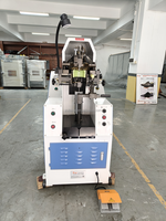 Machine automatique hydraulique de pose de talon pour chaussures de sécurité, chaussures de sport et chaussures en cuir