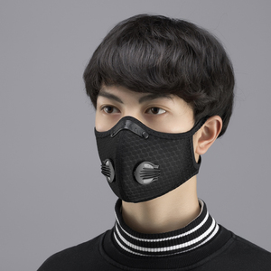 Masker Sepeda ROCKBROS untuk Olahraga Luar Ruangan, Anti Debu PM2.5 dengan <span class=keywords><strong>Filter</strong></span> Karbon Aktif, Masker Wajah untuk Sepeda MTB - Product Image 3