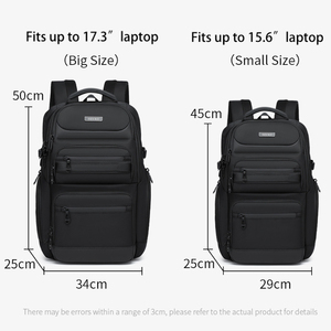 Ozuko 9772 <strong>Small</strong> Size New Innovation TSA Business <strong>Laptop</strong> <strong>Backpack</strong> Waterproof for Men Daily Work College <strong>Backpack</strong> - Product Image 5