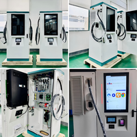 Nueva Estación de Carga Rápida para Vehículos Eléctricos EVTAURUS Ocpp Smart 160kw 180kw 240kw CCS2 Gbt Nacs Chademo Modelo Jt40-D-26.6.8 380V