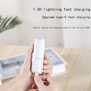 Custom Portable Mini USB Fan Summer Handheld Air Cooler Rechargeable <b>Battery</b> Multiple Colours Car Outdoor Use OEM Installation - Product Image 5