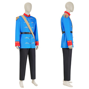 Disfraz de Príncipe Azul para Hombre, Chaqueta de Poliéster para Cosplay de Halloween, Inspirado en TV y Cine - Product Image 1