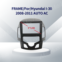 Meihua prix d'usine cadre stéréo automatique pour Hyundai I30 2009 tableau de bord autoradio accessoires lunette avec 1 an de garantie