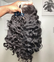 Venta al por Mayor de Paquetes de Cabello Indio Virgen, Extensiones de Cabello Humano Rizado Birmano con Cutícula Alineada
