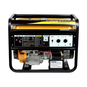 Générateur à essence 10KVA Hubei Power silencieux et portable, prix compétitif, moteur 18hp, 7.5KVA TT5Q, alimenté par 2KW 2KVA 220V, alimentation portable - Product Image 1