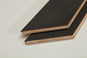 <span class=keywords><strong>Parquet</strong></span> en chêne <span class=keywords><strong>gris</strong></span> <span class=keywords><strong>foncé</strong></span> 15 mm, qualité AB, pour intérieur, motif chevrons, pour la maison - Product Image 5