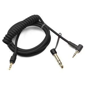 Câble d'extension audio auxiliaire de remplacement 3,5 mm 6,5 mm compatible avec les écouteurs sans fil Beat By Dr.Dre Solo Studio Pro <span class=keywords><strong>Detox</strong></span> Mixr - Product Image 3