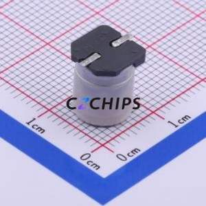 Condensador Electrolítico de Aluminio SMD EEETC1A221P, D8xL10.2mm 220uF 20% 10V 410mA-100kHz - Product Image 2