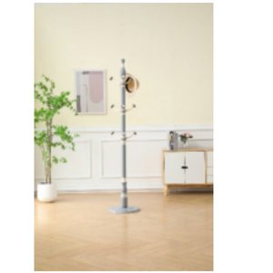 Porte-manteau en bois moderne 36903-M3 36903-M3-A/B/G/H/W - Product Image 5