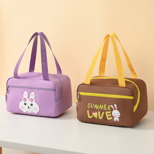 ถุงอาหารกลางวันแบบมีฉนวนลายการ์ตูนแบบพกพาสำหรับการเดินทางปิกนิก - Product Image 3