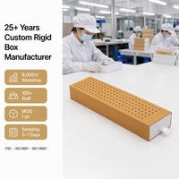 Boîte cadeau rigide personnalisée avec impression pour accessoires cadeaux, bijoux, tiroir coulissant, étui et plateau avec ruban de tirage – Vente en gros directe usine