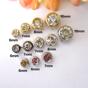Boucles en strass de qualité supérieure, perles à griffes DIY, rivets incrustés, accessoires de vêtements scintillants, décorations de ceintures, rivets en strass de verre - Product Image 4